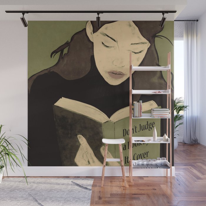 Donât Judge a Book By Its Cover 4 Wall Mural Gallery Image 1