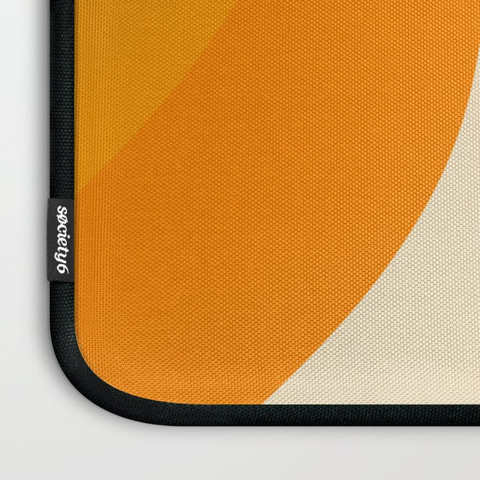 Minimalist abstract waves Laptop Sleeve Gallery Image 3