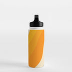 Minimalist abstract waves Water Bottle Gallery Image 3