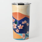 Warm spring sunchine near the flowing river Travel Mug Gallery Image 1