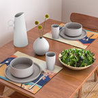 Warm spring sunchine near the flowing river Placemat Gallery Image 2