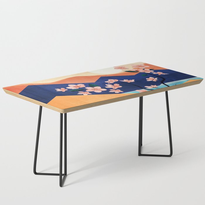 Warm spring sunchine near the flowing river Coffee Table Gallery Image 1