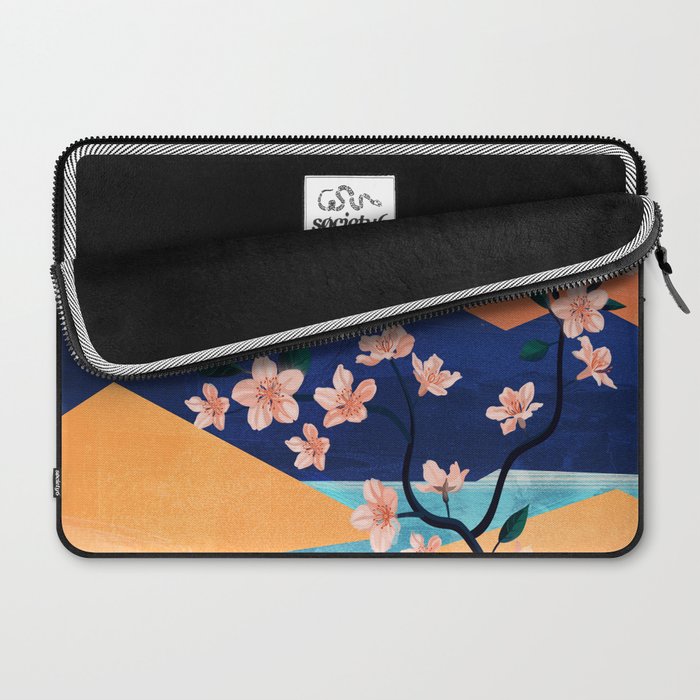 Warm spring sunchine near the flowing river Laptop Sleeve Gallery Image 2