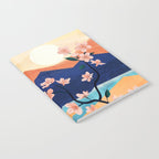 Warm spring sunchine near the flowing river Notebook Gallery Image 2