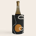 Abstract Face Line Art 04 Wine Chiller Gallery Image 2