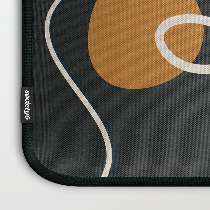 Abstract Face Line Art 04 Laptop Sleeve Gallery Image 3