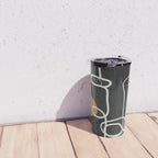 Abstract Face Line Art 04 Travel Mug Gallery Image 4
