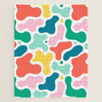 Colorful abstract art shape pattern Jigsaw Puzzle Gallery Image 1