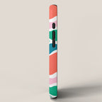 Colorful abstract art shape pattern iPhone Case Gallery Image 2