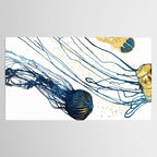Metallic Jellyfish II Tablecloth Gallery Image 2