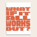 Bold Optimistic Quote in Retro Orange Notebook Gallery Image 4