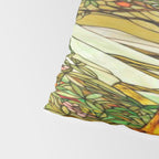 Louis Comfort Tiffany - Stained glass. Tree of life Pillow Sham Gallery Image 4