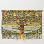 Louis Comfort Tiffany - Stained glass. Tree of life Wall Hanging Gallery Image 1