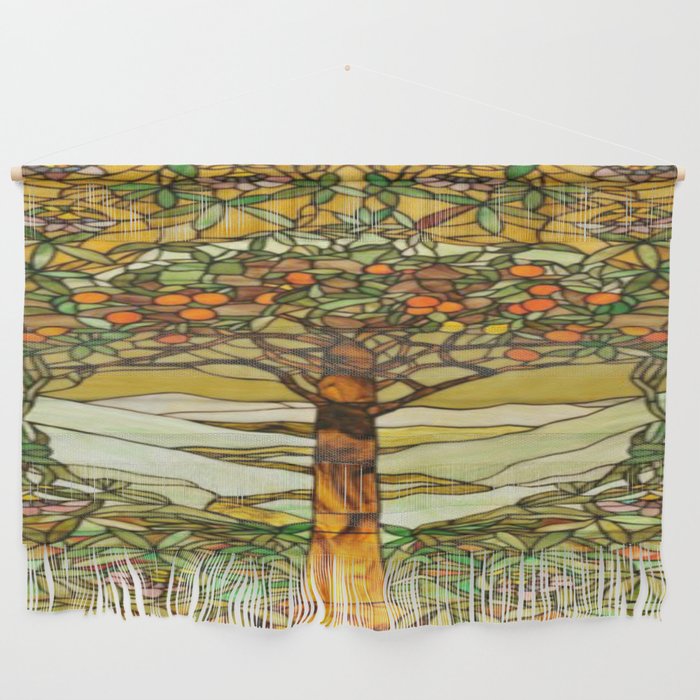 Louis Comfort Tiffany - Stained glass. Tree of life Wall Hanging Gallery Image 1