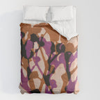 Echoes of Gypsophila / Orange & Pink Comforter Gallery Image 6