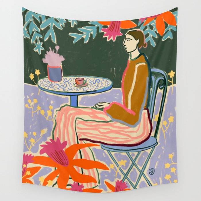 FORGET ME NOT Wall Tapestry Gallery Image 1