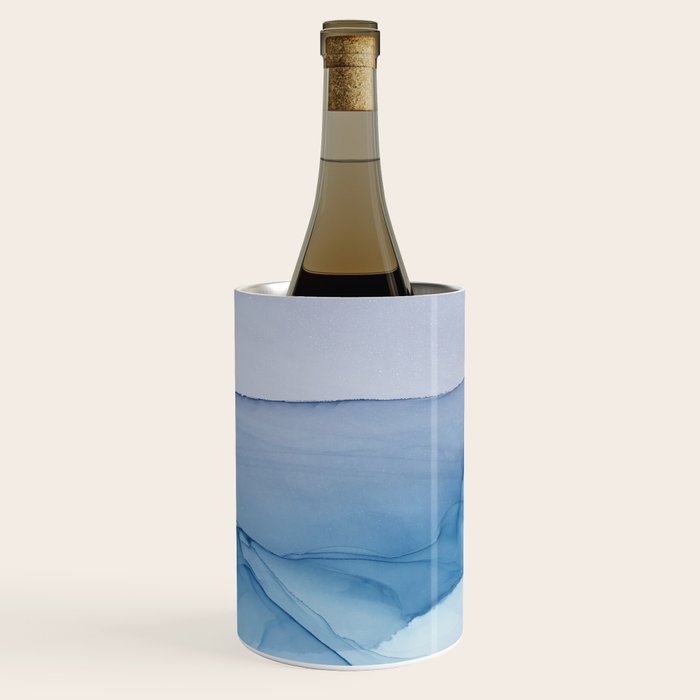 Abstract Blue Art Print By LandSartprints Wine Chiller Gallery Image 2
