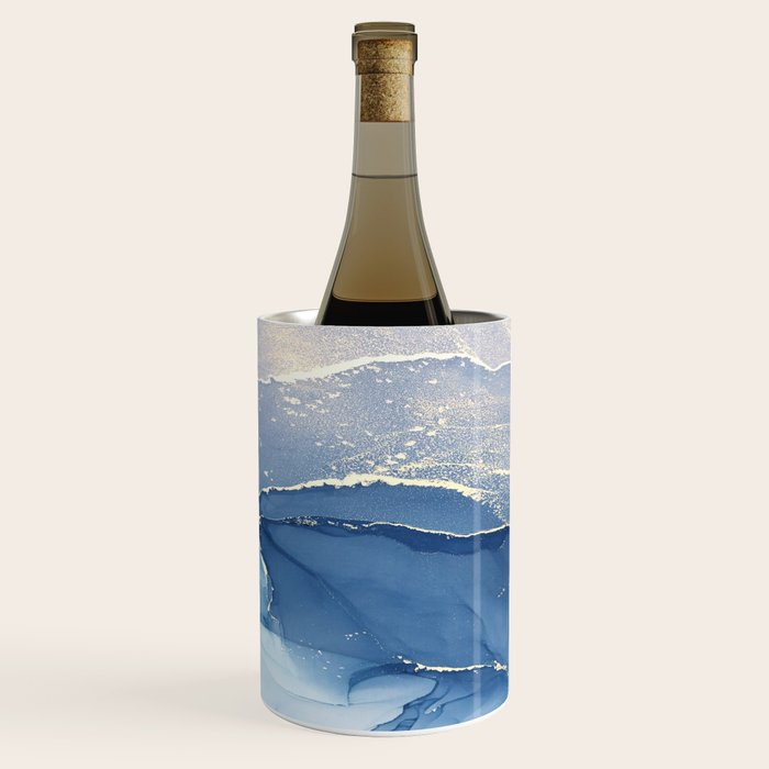 Abstract Blue Art Print By LandSartprints Wine Chiller Gallery Image 3