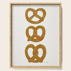 Pretzel Pattern - White Serving Tray Gallery Image 1