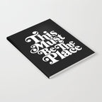 This Must Be The Place - Black & White Notebook Gallery Image 2