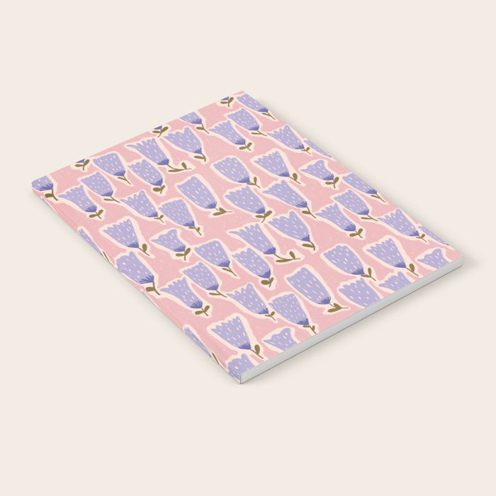 Oh little flower hand drawn pattern Notebook Gallery Image 2