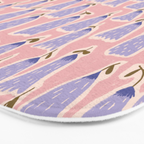 Oh little flower hand drawn pattern Bath Mat Gallery Image 3