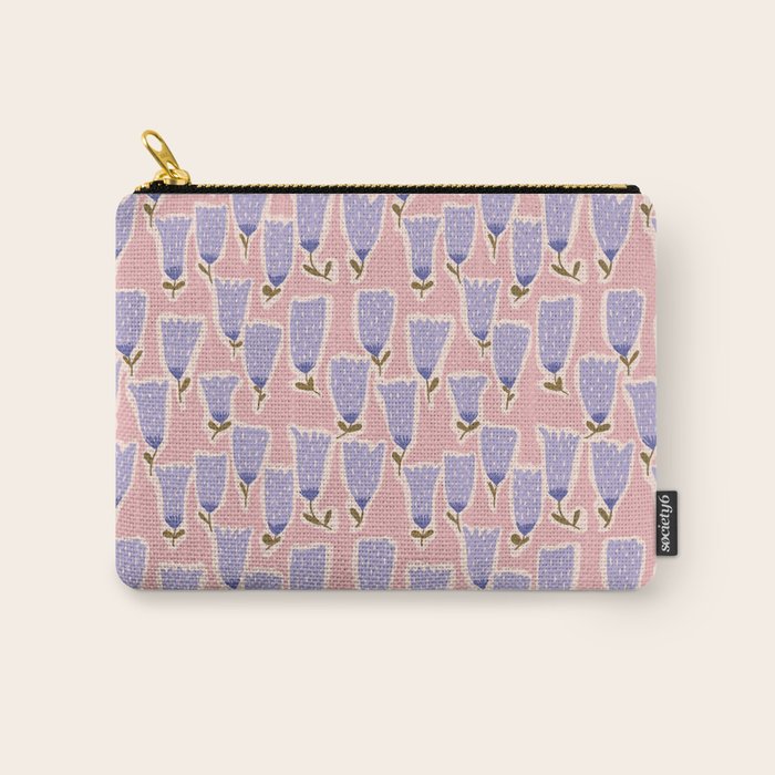 Oh little flower hand drawn pattern Carry All Pouch Gallery Image 1