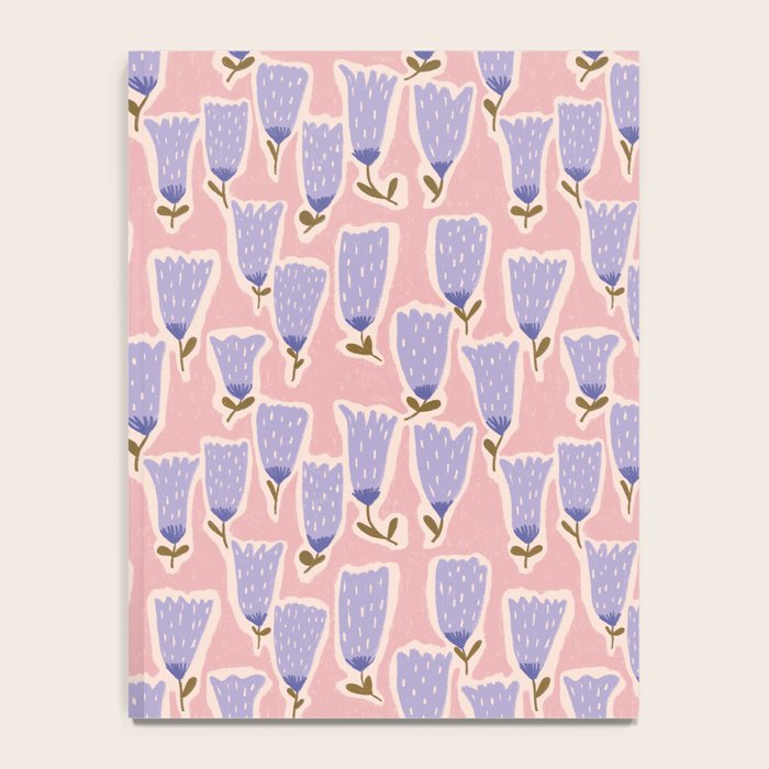 Oh little flower hand drawn pattern Notebook Gallery Image 4