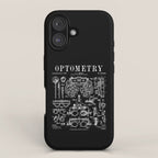 Optometrist Optometry Eye Doctor Tools Vintage Patent Print iPhone Case Gallery Image 1