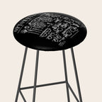 Optometrist Optometry Eye Doctor Tools Vintage Patent Print Stool Gallery Image 2