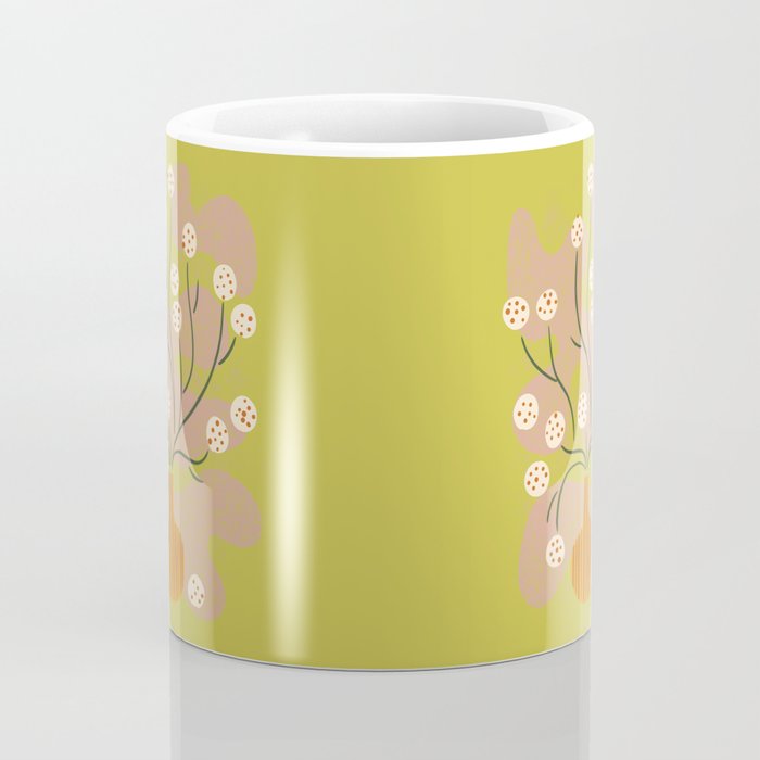 Round Flower Still Life Coffee Mug Gallery Image 4