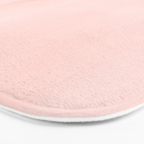 Seashell Pink Watercolor Bath Mat Gallery Image 3