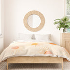 Sherbet Sunnies | Boho Sun Pattern Duvet Cover Gallery Image 3