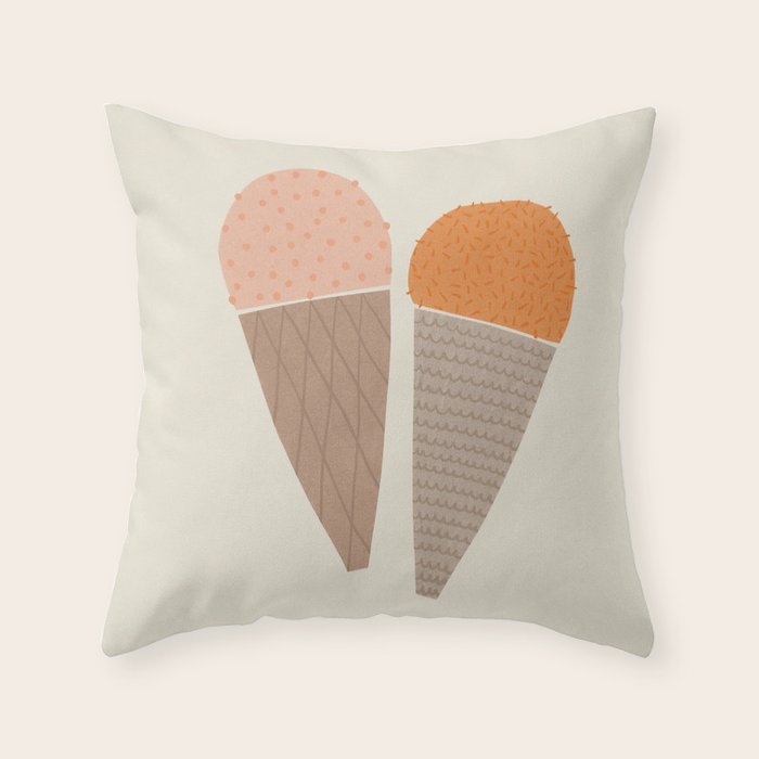 Gelato #1 Throw Pillow Gallery Image 6