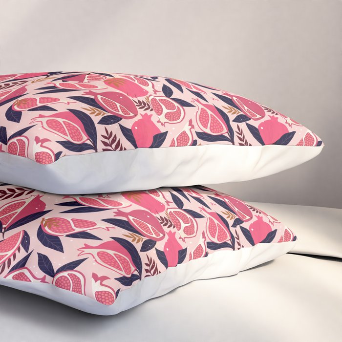 Pomegranate - Pink Pillow Sham Gallery Image 3