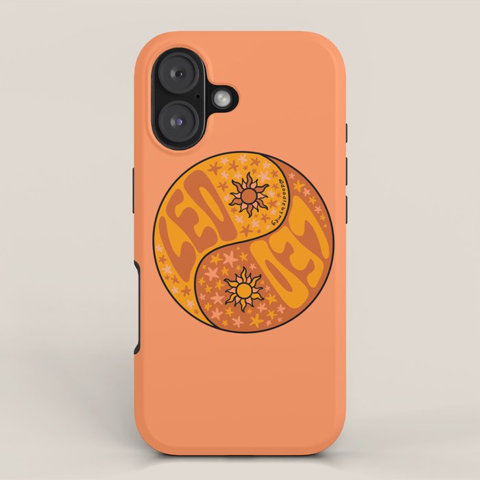 Leo Yin Yang iPhone Case Gallery Image 1