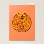 Leo Yin Yang Stationery Card Gallery Image 2