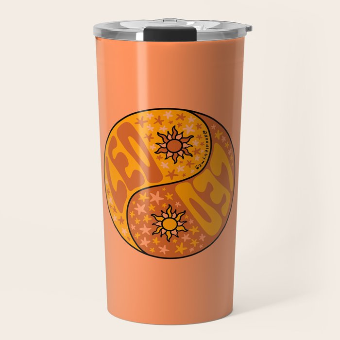 Leo Yin Yang Travel Mug Gallery Image 1