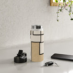 Piet Composition - Mid-Century Modern Minimalist Geometric Abstract Water Bottle Gallery Image 4