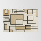 Piet Composition - Mid-Century Modern Minimalist Geometric Abstract Rug Gallery Image 2