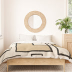 Piet Composition - Mid-Century Modern Minimalist Geometric Abstract Duvet Cover Gallery Image 3