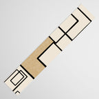 Piet Composition - Mid-Century Modern Minimalist Geometric Abstract Table Runner Gallery Image 3