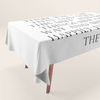 Once upon a time she said fuck this Tablecloth Gallery Image 1