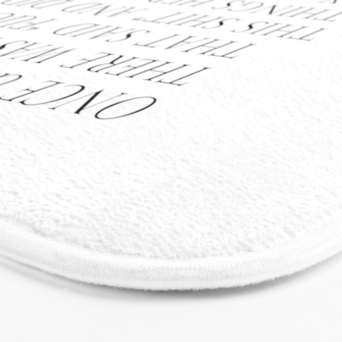 Once upon a time she said fuck this Bath Mat Gallery Image 3