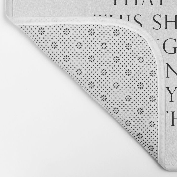 Once upon a time she said fuck this Bath Mat Gallery Image 2