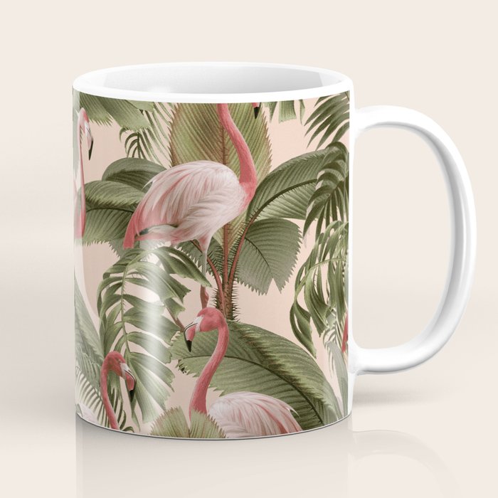Elegance of Flamingos Coffee Mug Gallery Image 1