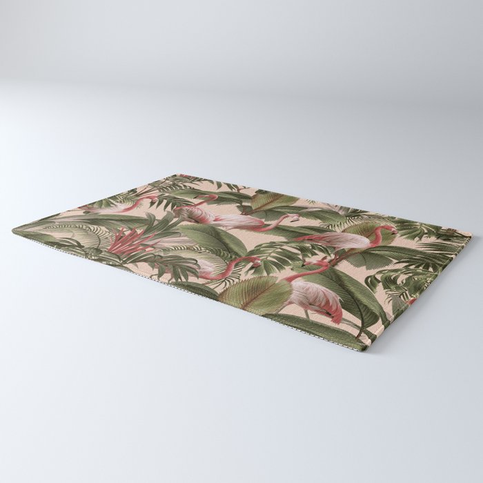 Elegance of Flamingos Rug Gallery Image 3