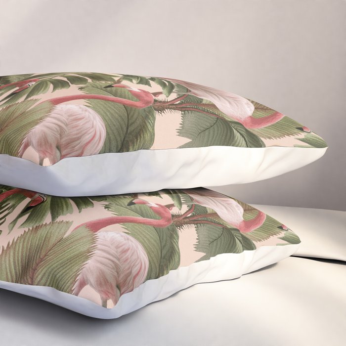Elegance of Flamingos Pillow Sham Gallery Image 3