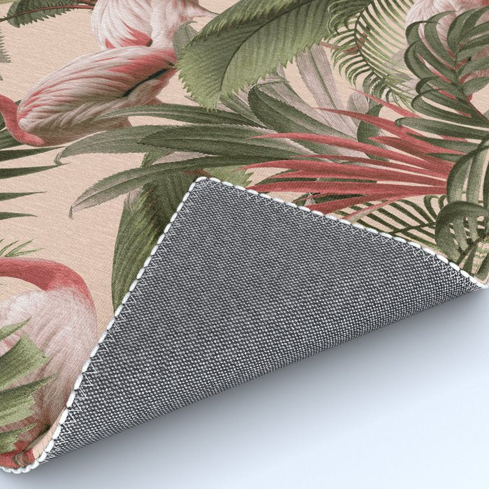 Elegance of Flamingos Rug Gallery Image 4