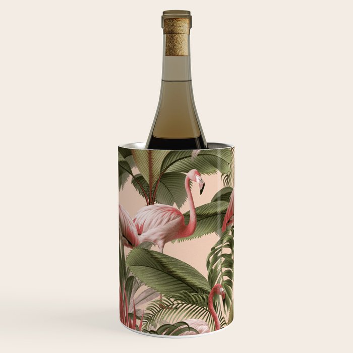 Elegance of Flamingos Wine Chiller Gallery Image 1